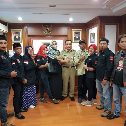Ketum Bang Japar kunjungi Kantor Walikota Kota Administrasi Jakarta Utara