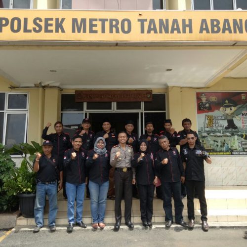 Bang Japar Kecamatan Tanah Abang silaturahmi Ke Kapolsek Tanah Abang