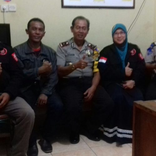 Bang Japar Kecamatan Tanjung Priok Jakut bertemu 3 Pilar di wilayahnya yaitu Kecamatan, Kapolsek dan Koramil