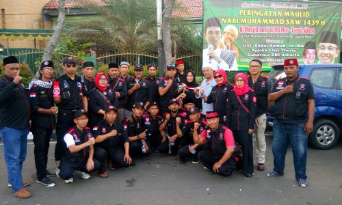 Bang Japar Kawal UAS di Maulid Nabi Muhammad SAW di Majlis Al-Makmur Tanah Abang Jakarta Pusat