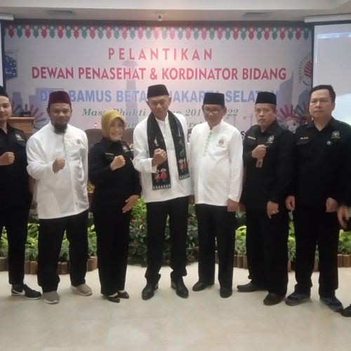 Fahira Idris ucapkan selamat kepada Utusan Bang Japar yang masuk Pengurus DPD BAMUS Betawi Jakarta Selatan