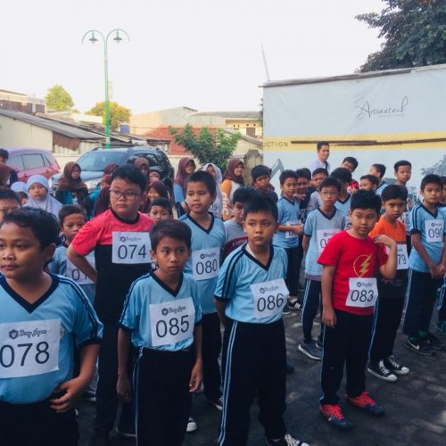 Menyambut Asian Games 2018 Bang Japar Kohan Mampang Prapatan Jaksel Laksanakan Lomba Maraton