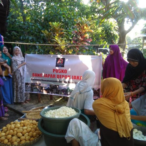 Bang Japar Wilayah Depok, Bekasi dan Bogor bergerak untuk Bencana Lombok