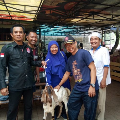 Hewan Qurban titipan Ibu Ketum Bang Japar di Potong di Jakarta Timur