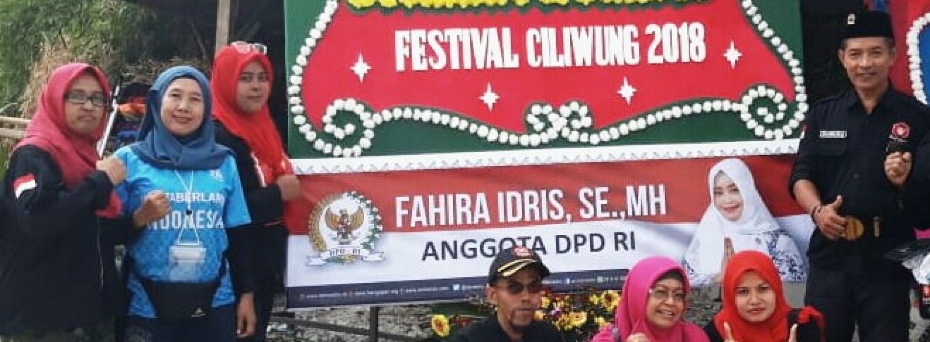 Bang Japar hadir dan Kawal Cawapres Sandiaga Uno di Festival Ciliwung 2018