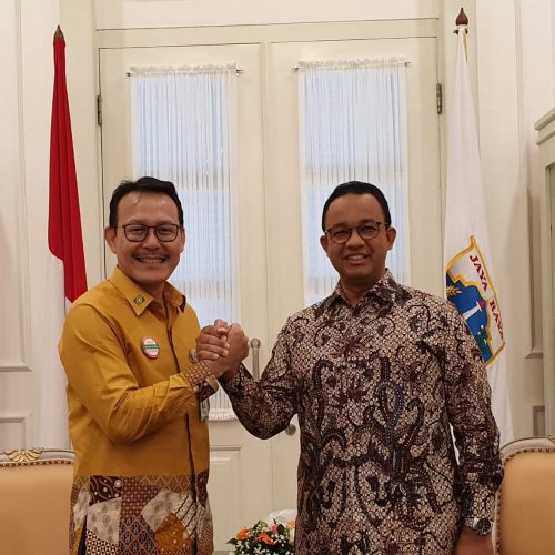 Fahira Idris ucapkan Terima Kasih Pada Gubernur DKI Jakarta atas Keberpihakan pada Kesehatan Warga DKI Jakarta.