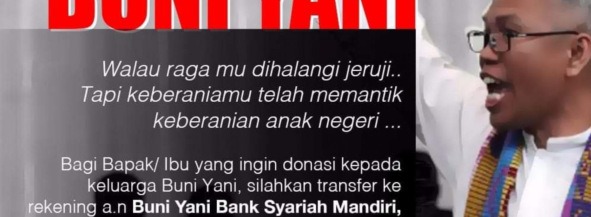 Donasi Untuk Buni Yani