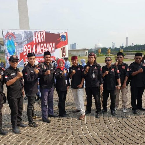 Bang Japar hadir Apel Bela Negara 2019 di Monas Jakarta