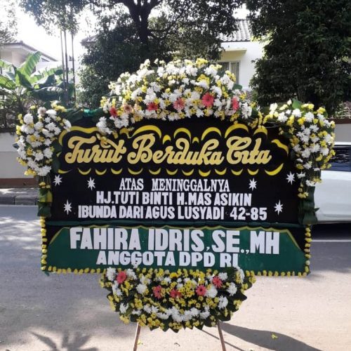 Ketum Bang Japar Fahira Idris berduka atas Wafatnya Ibunda dari Bang Agus Lusyadi Bang Japar Komcam Pasar Rebo Jakarta Timur