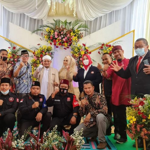 Fahira Idris hadir Pernikahan Abuya Majid dan Mpok Nungki