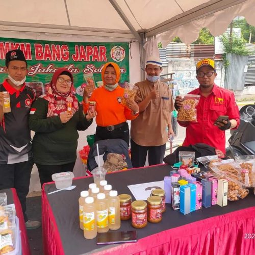 Jakarta PPKM Level 3, Bazar Setiabudi dibuka, UMKM Bang Japar Jakarta Selatan Kembali Promosi.
