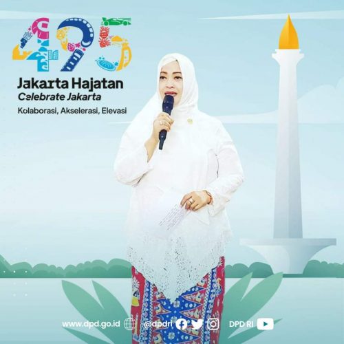 Hajatan ke-495, Fahira Idris: Jakarta Mulai Sejajar dengan Kota Terkemuka Dunia Lainnya