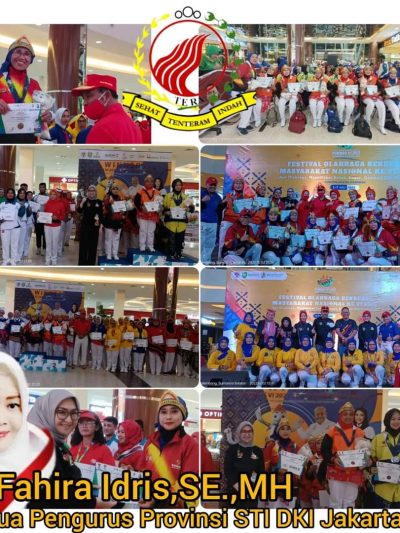 Fahira Idris : Selamat Atlet STI DKI Jakarta Juara 1 dan Juara 2 di FORNAS VI Palembang Sumsel.