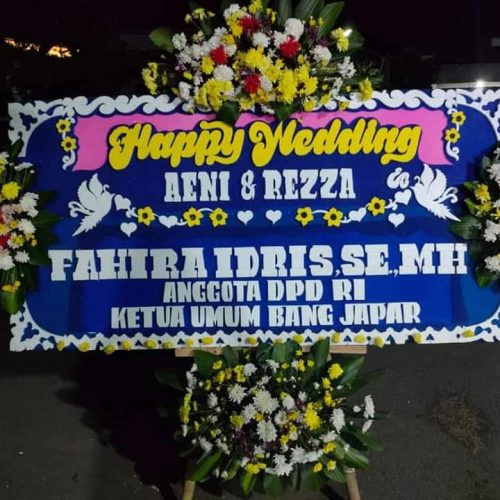Fahira Idris mendoakan Pernikahan Danwil Bang Japar Cirebon Bang REZZA & Mpok AENI