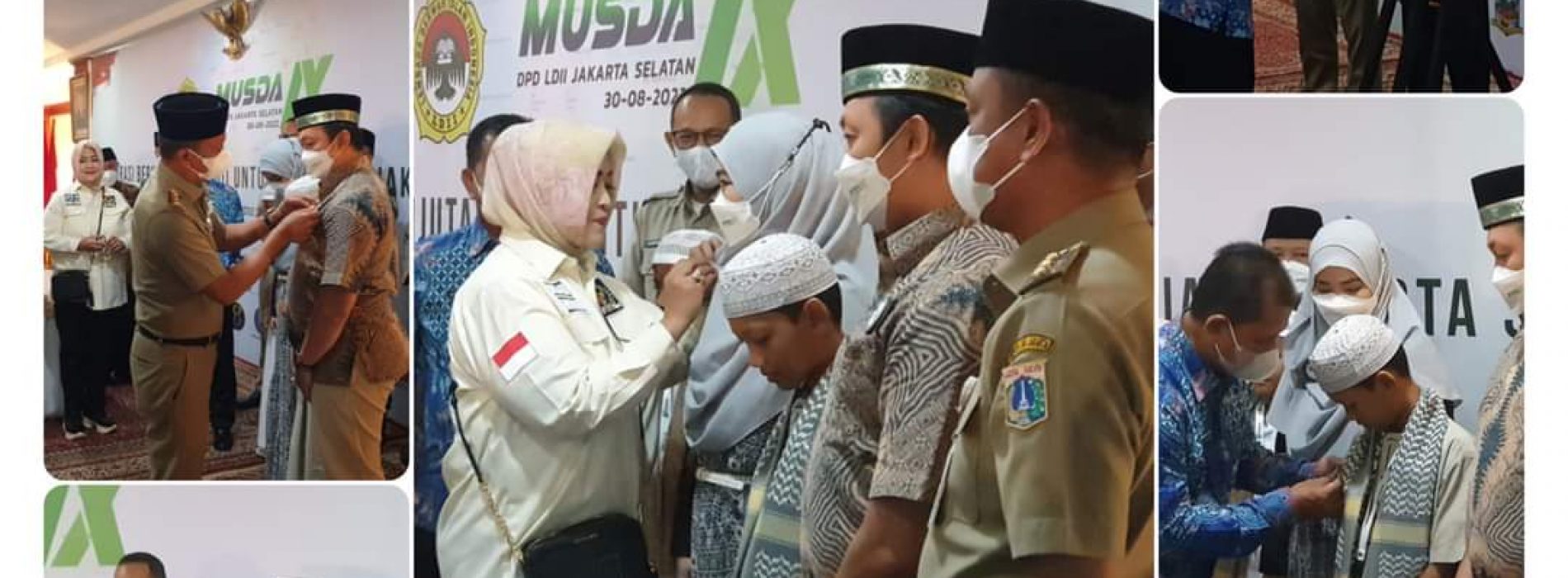 Fahira Idris Anggota DPD RI Dapil Provinsi DKI Jakarta hadir dalam MUSDA IX DPD LDII Kota Jakarta Selatan.